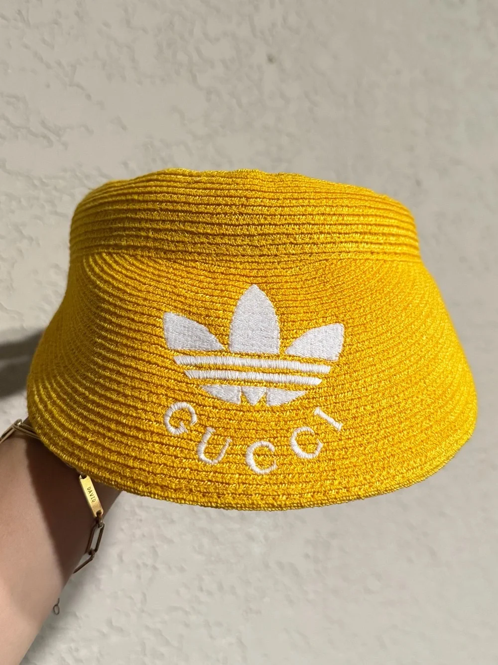 Gucci x Adidas | Limited Edition Yellow Sun Visor